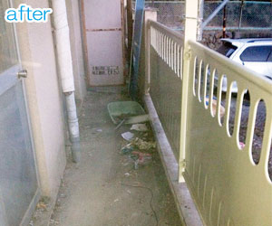 不用品処分施工例２完成